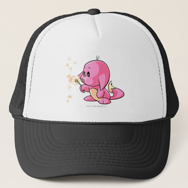 Kacheek Pink Trucker Hat (Front)