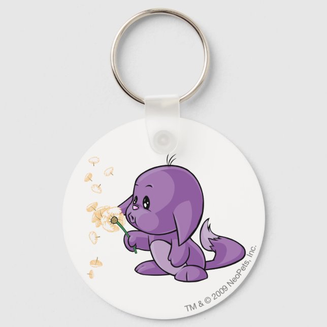 Kacheek Purple Key Ring (Front)
