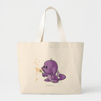 Kacheek Purple Large Tote Bag