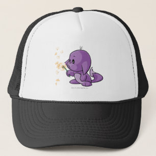 Kacheek Purple Trucker Hat