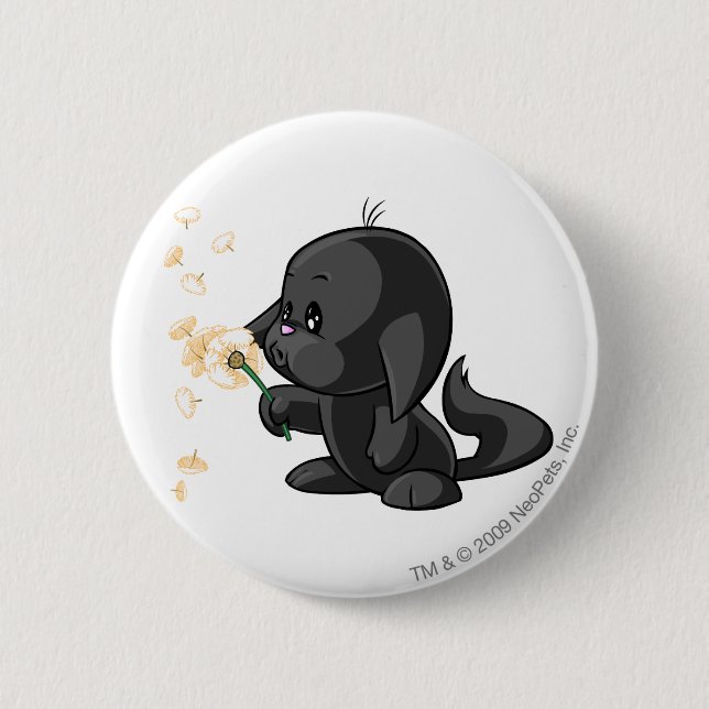 Kacheek Shadow 6 Cm Round Badge (Front)
