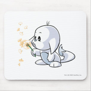 Kacheek White Mouse Mat