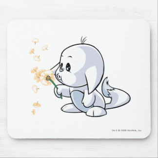 Kacheek White Mouse Mat