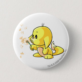 Kacheek Yellow 6 Cm Round Badge