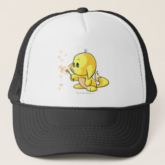 Kacheek Yellow Trucker Hat