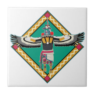 Kachina Dancer Tile