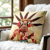 Kachina Doll Native American Wood Statue Bold