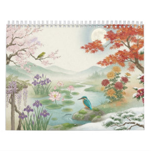 KACHO FUGETSU The Beauty of Japan's Four Seasons Calendar