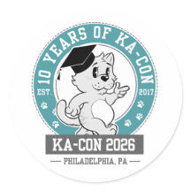 KACON 2026 Logo Stickers
