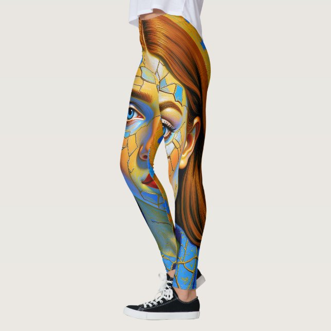 “Kaela” - Pattern of a Past Leggings (Left)