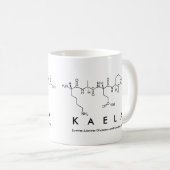 Kaela peptide name mug (Front Right)