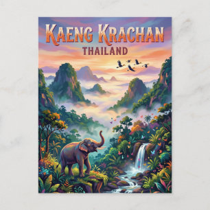 Kaeng Krachan National Park Thailand Postcard