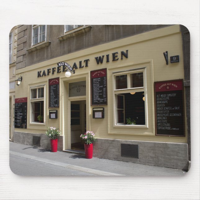 Kaffee Alt Wien, Vienna Austria Mouse Mat (Front)