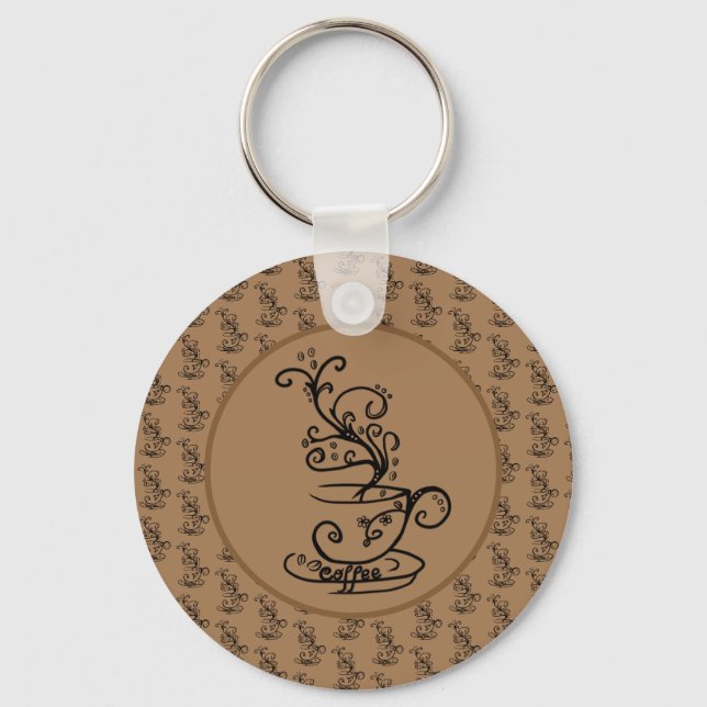Kaffee  key ring (Front)