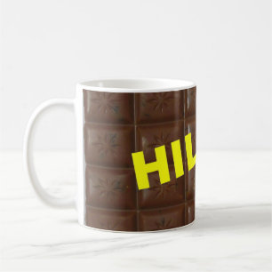 Kaffee und Schokolade HILFT! - Tasse Coffee Mug