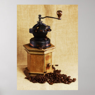 Kaffeemühle Poster