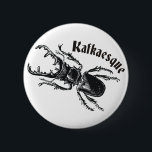 Kafkaesque 6 Cm Round Badge<br><div class="desc">Kafkaesque.  A Kafka-inspired design featuring a stag beetle.</div>