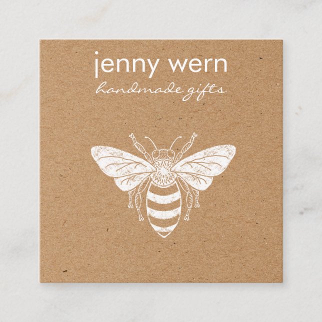 Kaft Business Card for Crafters | Handmade Artisan (Front)