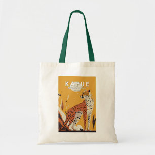 Kafue National Park Zambia Vintage Tote Bag