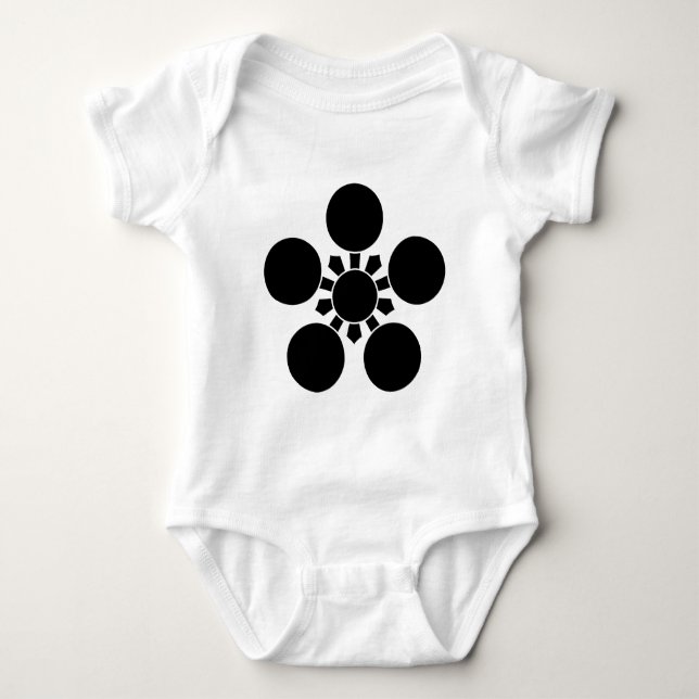 Kaga Umebachi Baby Bodysuit (Front)