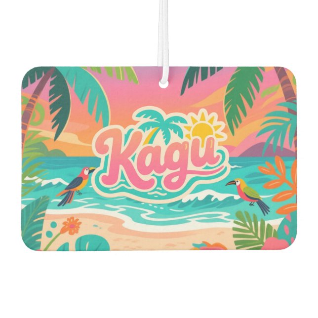 Kagu Air Freshener (Front)