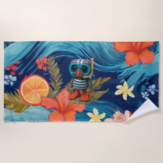 Kagu Scuba Beach Towel