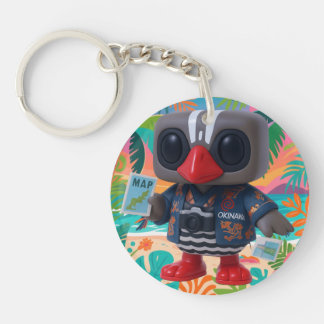 Kagu Travel Guide Key Ring