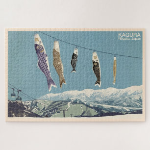 Kagura かぐら Niigata 新潟 2 - Jigsaw Puzzle 1014