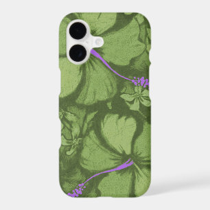 Kahala Hibiscus Hawaiian Lava Rock Illustration