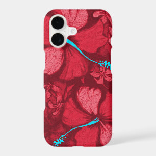 Kahala Hibiscus Hawaiian Lava Rock Illustration