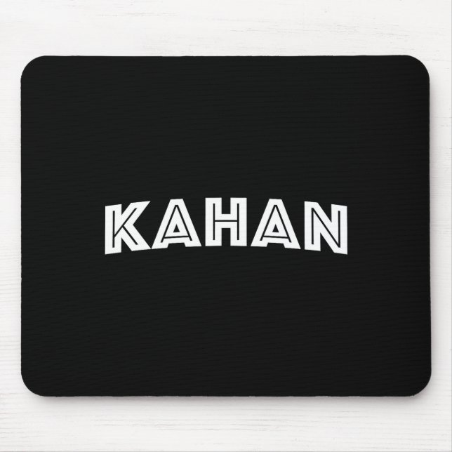 Kahan  mouse mat (Front)
