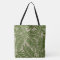 Kahanu Palms Hawaiian Linen Texture Beach Bag