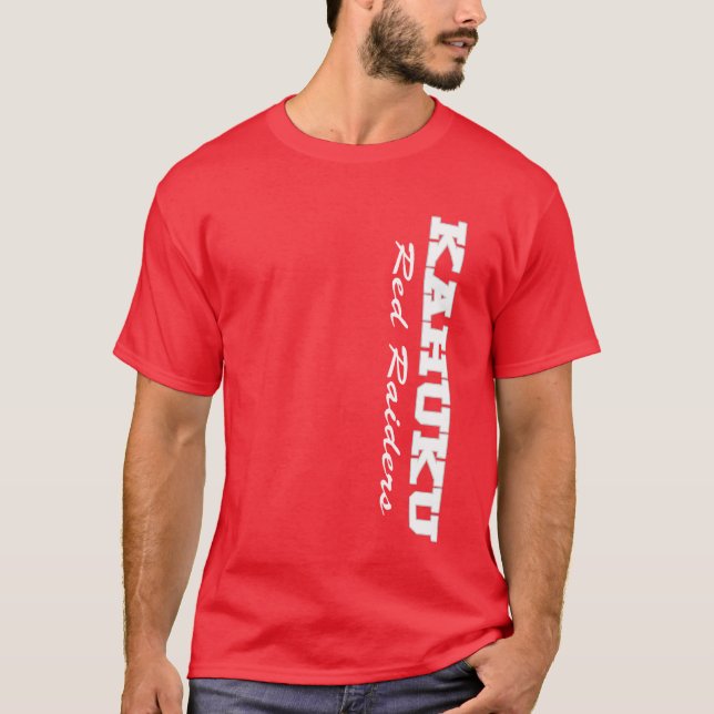 Kahuku Red Raiders T-Shirt (Front)