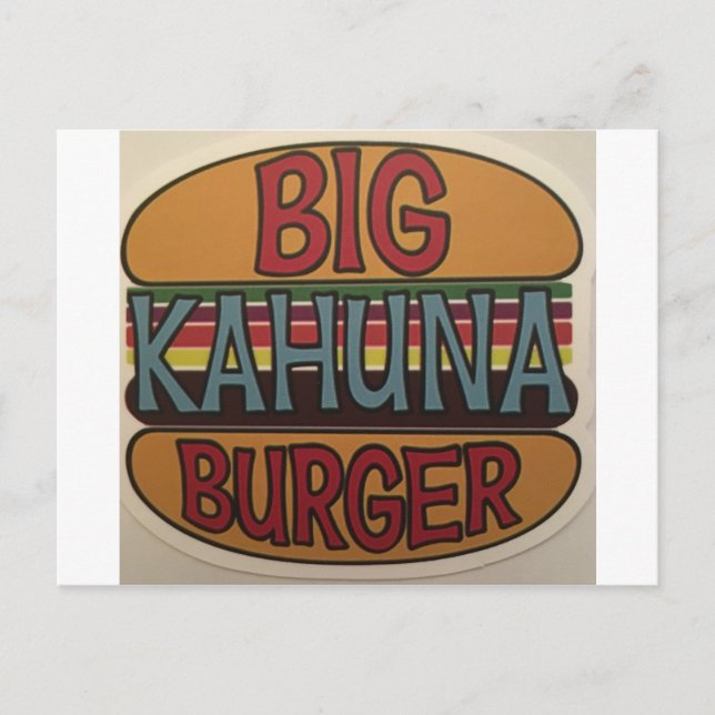 Kahuna Burger Postcard (Front)