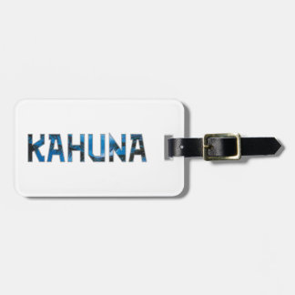 Kahuna Luggage Tag