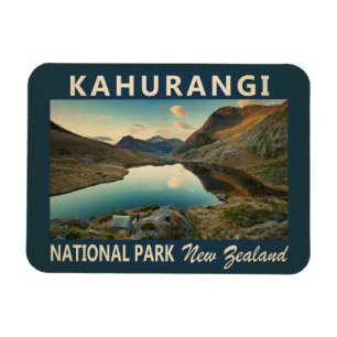 Kahurangi National Park New Zealand Vintage  Magnet