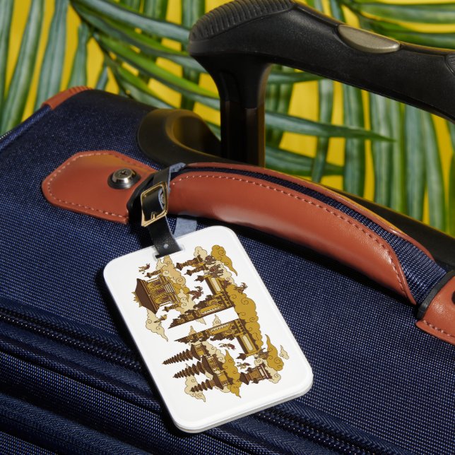 Kahyangan/Heaven Luggage Tag (Front Insitu 1)