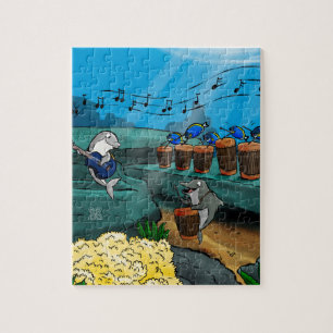 Kai Dolphin Jamming in Africa Puzzle