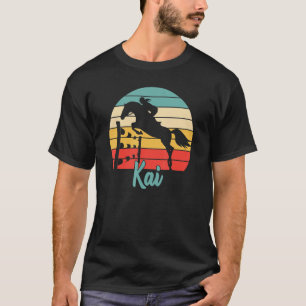 Kai Name Gift - Equestrian Shirt Kai Horse Girl