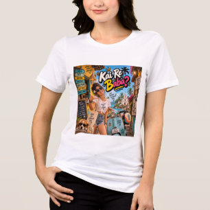 Kai Re Baba? — Just Another Susegad Day Tri-Blend Shirt