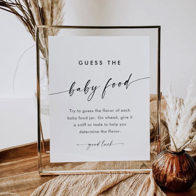 KAIA Guess the Baby Food Game Sign (Creator Uploaded)