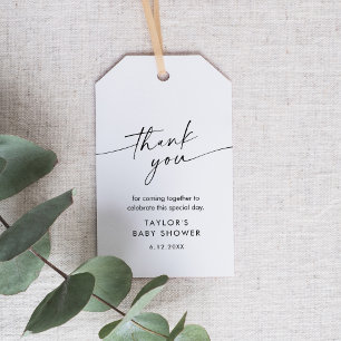 KAIA Minimalist Baby Shower Favour Tag