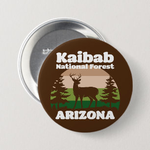 Kaibab National Forest Arizona 7.5 Cm Round Badge