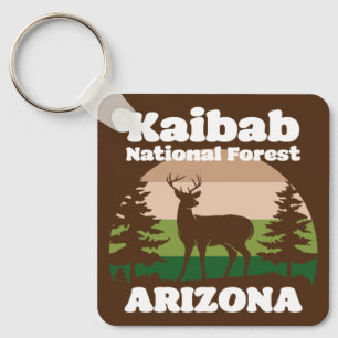 Kaibab National Forest Arizona Key Ring