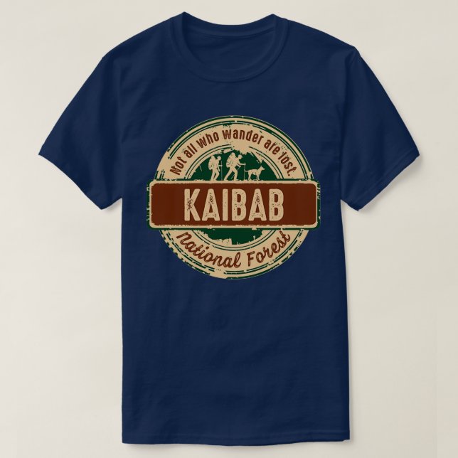 Kaibab National Forest T-Shirt (Design Front)