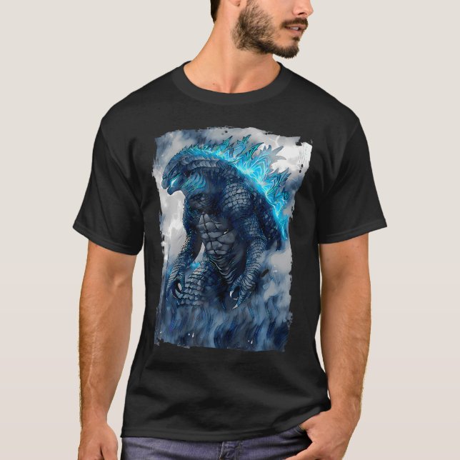 Kaiju Shirt Japanese Art Lovers Monster Movie (Front)