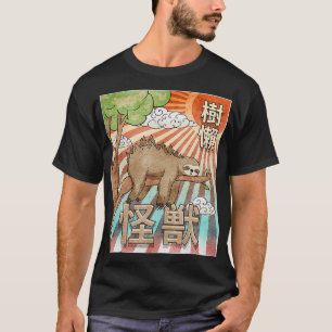 Kaiju Sloth Japanese Monster  T-Shirt