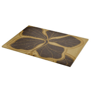 Kailua Hibiscus Hawaiian Glass Cutting Board