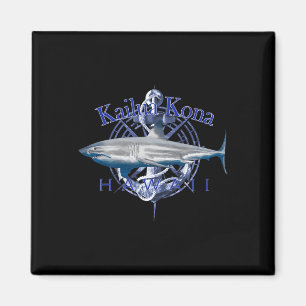 Kailua Kona Hawaii Nautical Sailing Boating Magnet