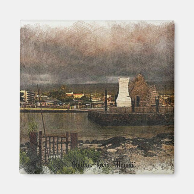 Kailua-Kona Magnet (Front)